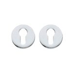 Intersteel | Rozet profielcilindergat | Rond | Verdekt | Chroom