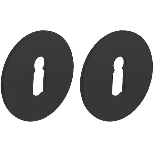 Intersteel | Rozet sleutelgat | Zelfklevend | Mat Zwart