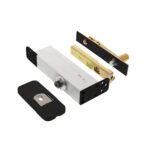 Intersteel | Taatsdeurscharnier | 158x47x33mm | Zwart