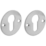 Intersteel | Rozet | Rond | Plat | PC50mm | RVS geborsteld