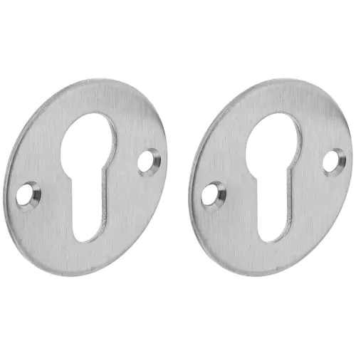 Intersteel | Rozet | Rond | Plat | PC50mm | RVS geborsteld