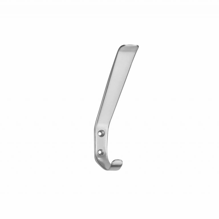 Intersteel Kapstokhaak afgerond rvs geborsteld