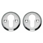 Intersteel | Rozet profielcilindergat | Schroefgat | Chroom