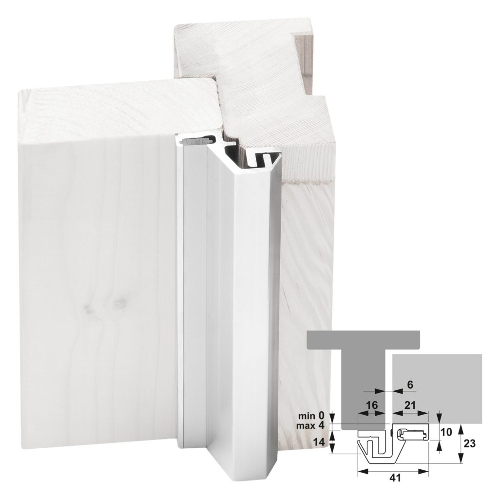 Axa | Beveiligingsstrip Achterdeur SKG1 F1 215 | 0-4mm | 76030091BL