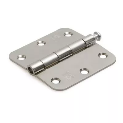 DX - Scharnier met losse pen ronde hoeken pen 76x76 mm verzinkt