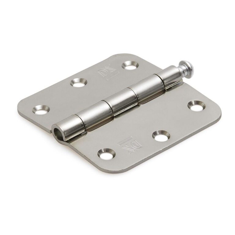 DX - Scharnier met losse pen ronde hoeken pen 76x76 mm verzinkt