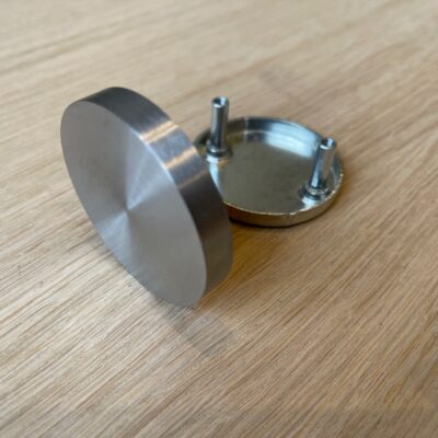 Hafi Private Line | Rozet blind rond met schroeven | RVS