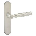 Impresso Alford RVS geborsteld op Ovaal schild Blind