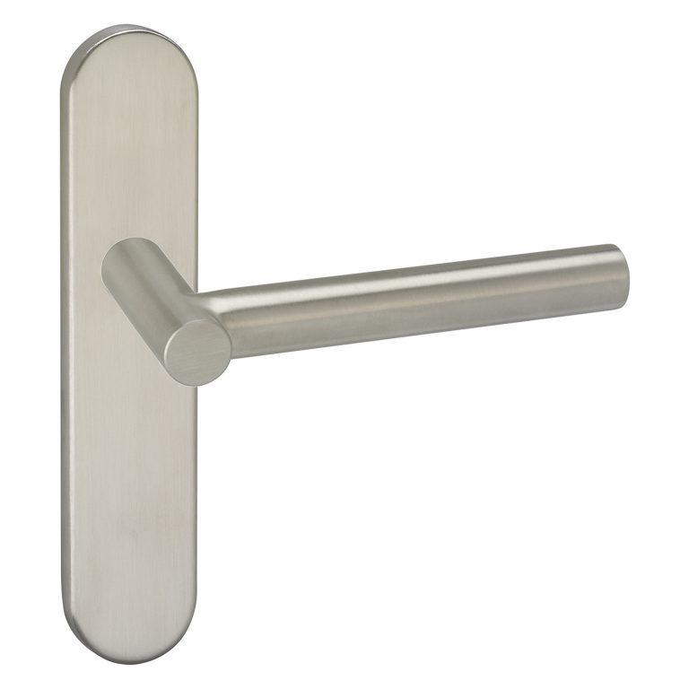 Impresso Alton RVS geborsteld op Ovaal schild Blind