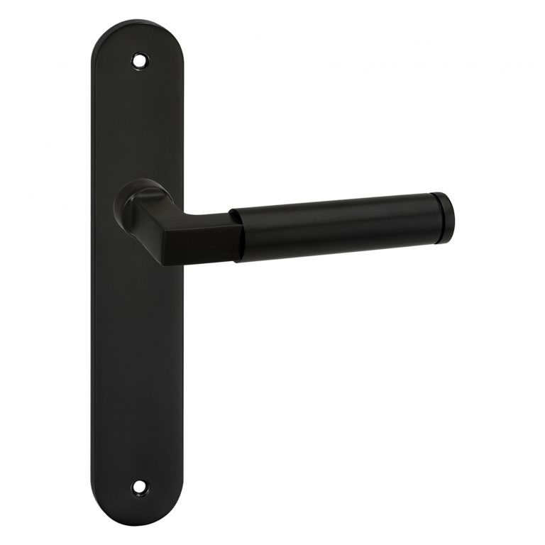 Impresso Aston Mat zwart op Ovaal schild Blind