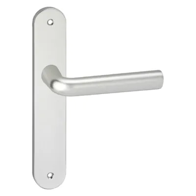 Impresso Bolton Aluminium op Ovaal schild met schroeven Blind