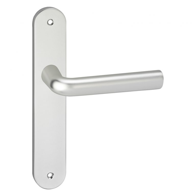 Impresso Bolton Aluminium op Ovaal schild met schroeven Blind