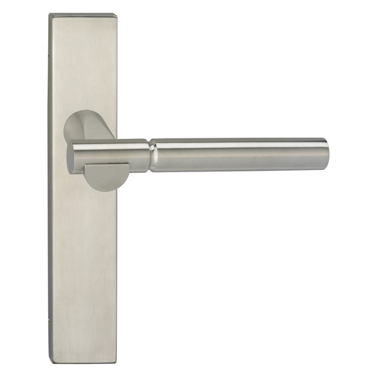 Impresso Bretton RVS geborsteld op Rechthoekig schild Blind