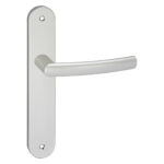 Impresso Burton Aluminium op Ovaal schild met schroeven Blind