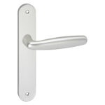 Impresso Cambridge Aluminium op Ovaal schild met schroeven Blind