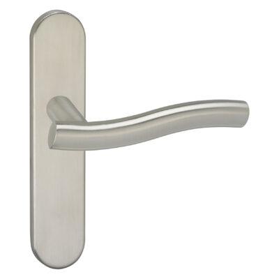 Impresso Chester RVS geborsteld op Ovaal schild Blind