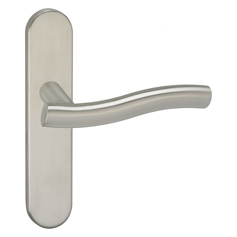 Impresso Chester RVS geborsteld op Ovaal schild Blind