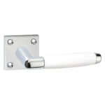 Impresso Deurkruk Durban Chroom op vierkant rozet