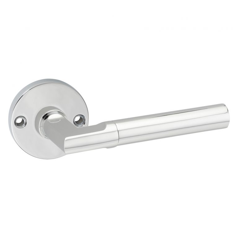 Impresso Deurkruk Galway Chroom op rond rozet