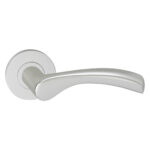 Impresso Deurkruk Oxford Aluminium op rond rozet