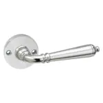 Impresso Deurkruk Queens Chroom op rond rozet