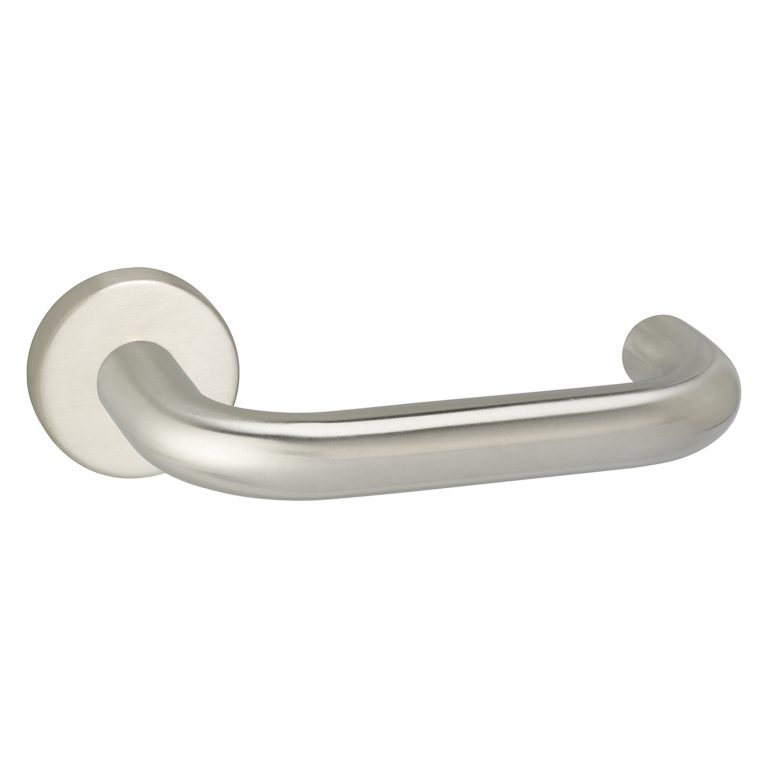 Impresso Deurkruk Wigan RVS geborsteld op rond Rozet