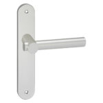 Impresso Dover Aluminium op Ovaal schild met schroeven