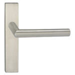 Impresso Harrow RVS geborsteld op Rechthoekig schild Blind