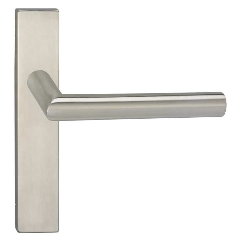 Impresso Harrow RVS geborsteld op Rechthoekig schild Blind