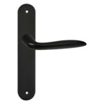 Impresso Lake Mat zwart op Ovaal schild Blind