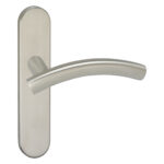 Impresso Liverpool RVS geborsteld op Ovaal schild Blind