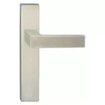 Impresso Luton RVS geborsteld op Rechthoekig schild Blind