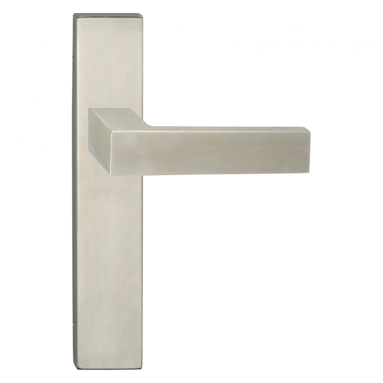 Impresso Luton RVS geborsteld op Rechthoekig schild Blind