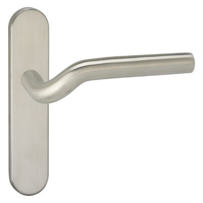 Impresso Newport RVS geborsteld op Ovaal schild Blind