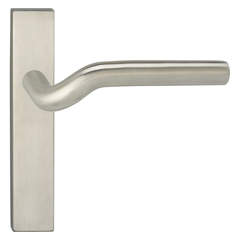 Impresso Newport RVS geborsteld op Rechthoekig schild Blind