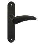 Impresso Philly Mat zwart op Ovaal schild Blind