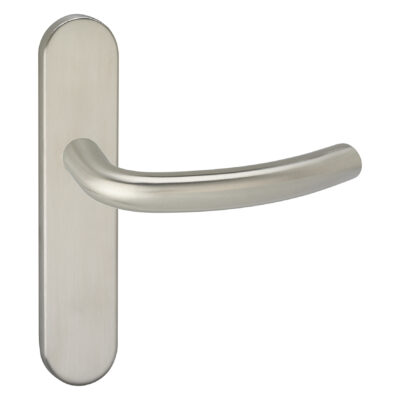 Impresso Preston RVS geborsteld op Ovaal schild Blind