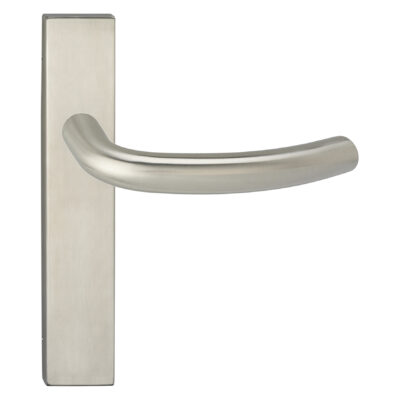 Impresso Preston RVS geborsteld op Rechthoekig schild Blind