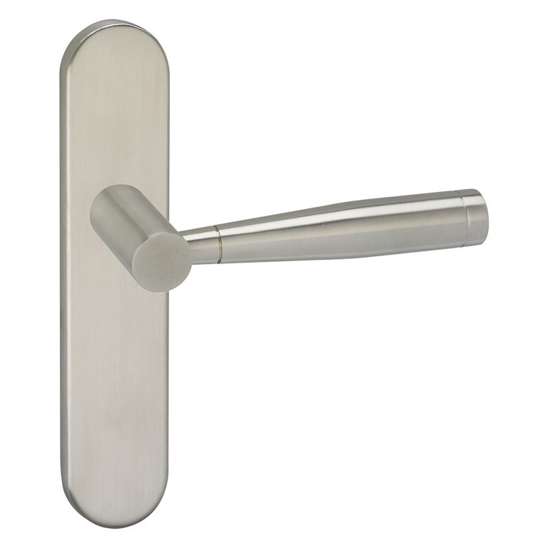 Impresso Retford RVS geborsteld op Ovaal schild Blind