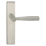 Impresso Retford RVS geborsteld op Rechthoekig schild Blind