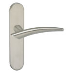 Impresso Sheffield RVS geborsteld op Ovaal schild Blind