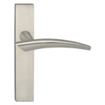 Impresso Sheffield RVS geborsteld op Rechthoekig schild Blind