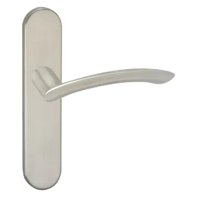 Impresso Watton RVS geborsteld op Ovaal schild Blind