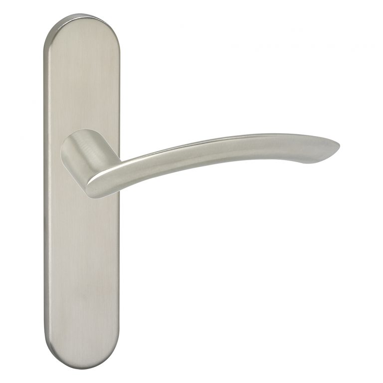 Impresso Watton RVS geborsteld op Ovaal schild Blind