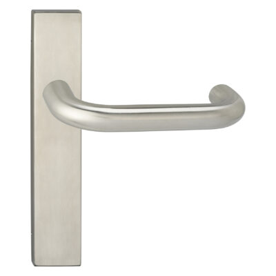 Impresso Wigan RVS geborsteld op Rechthoekig schild Blind