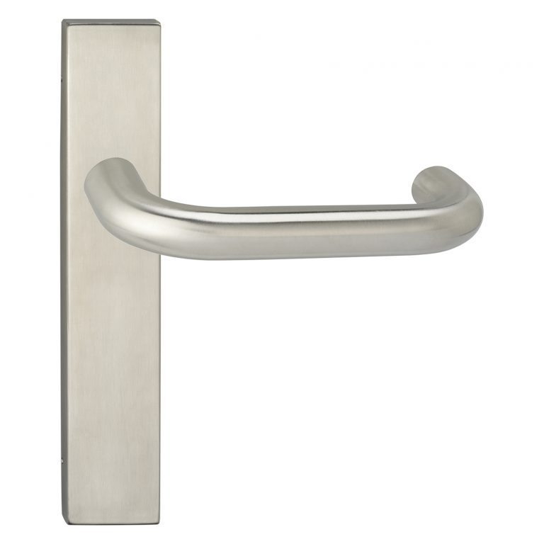 Impresso Wigan RVS geborsteld op Rechthoekig schild Blind