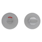 Impresso rond rozet Badkamer Toiletsluiting Aluminium F1 1