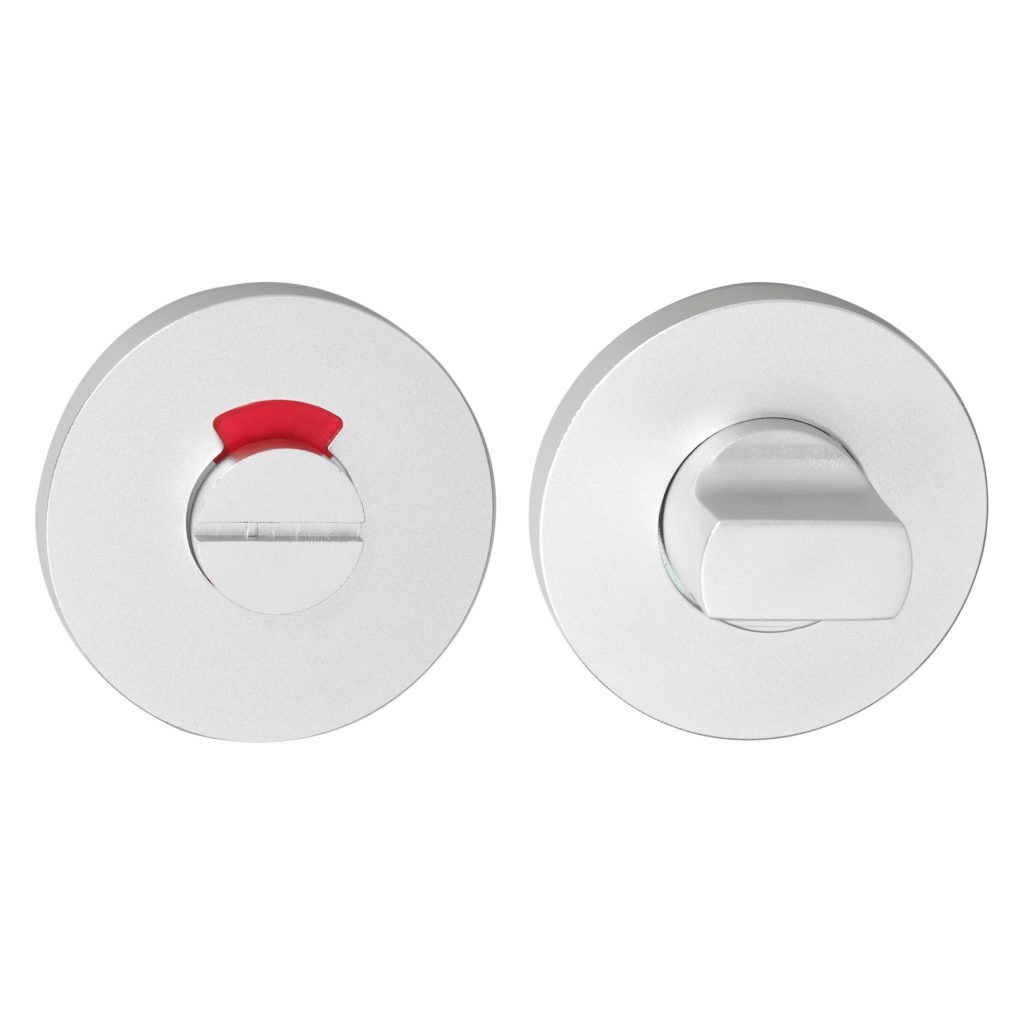 Impresso rond rozet Badkamer Toiletsluiting Aluminium F1