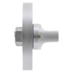 Impresso rond rozet Badkamer Toiletsluiting Aluminium F1 2