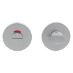 Impresso rond rozet Badkamer Toiletsluiting Aluminium F1 4